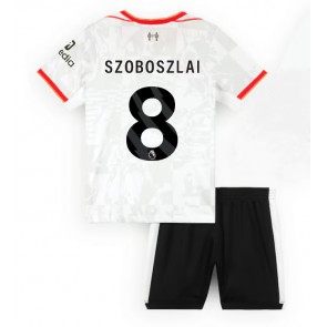 Liverpool Dominik Szoboszlai #8 Rezervni Dres za Dječji 2024-25 Kratak Rukavima (+ kratke hlače)